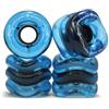 Shark Wheel Ruota Skateboard | 60mm 78a California Roll | Colore Sapphire
