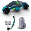 Jobe Mixte, Multicolore, Infinity Sea Scooter con Borsa E Set Snorkel