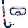 ARDITEX Set snorkeling per bambini con maschera e boccaglio Avengers Marvel - Maschera regolabile 14x20,5x11 cm, tubo 33 cm, dai 3 anni, ideale per mare piscina e vacanze