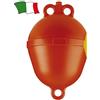 BOA A PERA D 25 COLORE ARANCIO PER SEGNALAZIONE ACCESSORI ORMEGGIO NAUTICA
