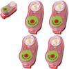 Generico Gilet di salvataggio con luce LED, giubbotto salvavita, per acqua di emergenza, Giubbotto Salvavita Flash, per Sopravvivenza in Acqua di Emergenza,luce giubbotto salvataggio (2PCS)