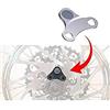 Stronglight Switch Magnete per sensore e-Bike Disco Posteriore Tipo A (Magneti e Sensori)