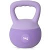 sogesfurniture Kettlebell, manubrio per fitness, con impugnatura ergonomica, in PVC, impermeabile, antirumore, resistente all'usura, peso: 8 kg, colore verde