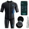 Antelope Tuta EMS da Uomo Taglia M Evolution, Dispositivo EMS allenamenti efficaci di Tutto Il Corpo, per casa o Lo Studio, Supporta Perdita di Peso e Costruzione Muscolare, T-Shirt e Shorts EMS