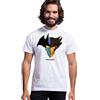 Intermezzo T-Shirt Maglietta Shirt Manga Devilman Giovane Demone Terra Genere Umano Akira Fudo Grande Zenon Guerra Serie Fumetti Cartoni Animati Televisivi Animazione (Bianco, 9-11 Anni)