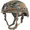 ACEXIER Casco tattico W.endy 3.0 versione semplificata, casco protettivo da softair per addestramento al combattimento e caccia, attrezzatura sportiva per esterni (Green)