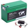 HJGHY 12v,8Ah, 12V 6Ah 8Ah 10Ah 12Ah 14Ah 16Ah 18Ah 20Ah Spruzzatore Elettrico Alimentatore per Esterni Batteria per Illuminazione per accumulo di energia