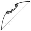 surwolf Regolabile 30-53 lb Arco lungo diviso Takedown Tiro con l'arco Set di archi ricurvi Arco ricurvo tradizionale Arco da caccia per tiro con l'arco (2#-arco)