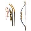 SHARROW 30-50lbs Takedown Arco Ricurvo Tradizionale Arco di Legno Longbow in Legno Fatto a Mano 54 Pollici Mano Destra e Mano Sinistra per Adulti(40lbs)