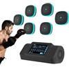 Generic Split Music Boxing Machine, punzonatrice elettrica da parete, con host funzionale e 6 bersagli divisi, 10 modalità di gioco, per allenamento professionale e intrattenimento