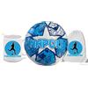 Generico Pallone con i colori del Napoli calcio e scritta Forza Azzurri + una tazza in ceramica e una sacca in nylon con stampa dei colori della tua squadra del cuore partenopeo tifoso regalo