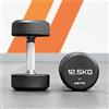METIS Set Manubri Uretano - Set Manubri Palestra | Paia di Dumbbells per Palestre e per Uso Doemstico | Equipaggiamento da Palestra | Disponibile in Paia (5kg)