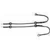 Umbria Equitazione Redini Elastiche in Cuoio con tiranti in Gomma Redini