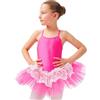 tanzmuster tutù da Danza Classica 'Antonia' per Bambini Fucsia, 92/98 (3-4 Anni)