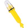 perfk Mini Luce di Navigazione per Barche IP65 Impermeabile per Esca subacqueo per pontoni da Kayak, Giallo