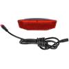 KIMISS Fanale Posteriore Ebike 6V60V, Equipaggiamento per Guida Notturna Leggera Faro Ebike 48v Spia LED per Connettore Impermeabile