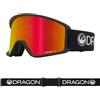 Dragon Alliance DRAGON DXT maschera sci snowboard BLACK LL RED ION AI24