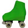 GISI Danza Copripattini in Lycra per Pattinaggio - 100% Made in Italy (M - Misura Pattini 37/39, Verde Fluo)