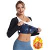 Weyot Maglia da Sauna Donna, Maglietta per Sudare di Sudorazione Manica Lunga, Tuta per Sudare Palestra Fitness Yoga Corsa, Fitness Sudorazione Body Shaper, L/XL,Black