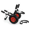 Ryde Carrello universale di Sup Carrello di Sup Pieghevole e Robusto per Stand Up Paddle Gonfiabile Trasporto Facile e Robusto fino a 25kg Telaio antiruggine Alluminio con Cinghia di Tenuta