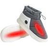 IXPIUZB Stivali riscaldati ricaricabili per uomo e donna, stivali caldi, per l'inverno, per coppie, scarpe riscaldate con USB, batteria da 4000 mAh, con 3 livelli di riscaldamento, alimentate a batteria
