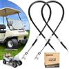 10L0L cavo freno 2 pezzi 42 per Club Car 1981-1999 DS Golf Cart 1011403