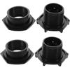 HOLIDYOYO 2 Tappi di Scarico Esagonali in Plastica per Kayak e Canoa, Valvola di Drenaggio, Compatibilità, Installazione Facile