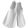 Wkldjf Pinne da nuoto in silicone Pinne da allenamento Pinne da viaggio Pinne Snorkeling Gear per bambini adolescenti adulti donne e uomo dimensioni da viaggio pinne