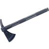 Playwell Ascia Tomahawk V2 per arti marziali in polipropilene nero a contatto completo (cosplay, film, stunt), 41,9 cm
