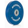 BOOMFIT Disco Bumper da Competizione Bilanciere Olimpico 50 mm | Nucleo in Acciaio per Carichi Pesanti e Forza Massimale | Pesistica Olimpica e CrossFit Box | Blu, 1 x 20 kg