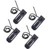 CAZSTYK 4 Pz Installazione Rapida Bordo Lungo Surf Pinna Clip Splitter Chiusure Tavole da Surf Coda Portatile Accessori Tavola Da Surf Tavola Da Sci Acqua Pesce Fibbia