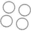 Gyrodymix 4 Pezzi Gabbietta Gabbia a Sfera Bici 40mm Manovella Cuscinetti Ruota Bicicletta Cuscinetto Fermo Prodotto Durevole