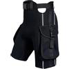 JISADER Pantaloncini da Sub Pantaloncini da Muta Accessori in Neoprene, Pantaloni da Muta Resistenti all'Usura, Pantaloni sommergibili per Kayak Nuoto, 4XL