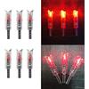 SHARROW LED Freccia Nock Cocche Balestra Nocks Lighted per ID 0.297-0.302 Freccia di Balestra (Rosso, 3pcs)