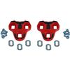 cyclingcolors Tacchetti Pedali Bici Compatibile con Look Keo Rosso 9° Grip Antiscivolo Corsa Bicicletta Calzature