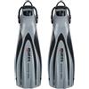 Mares Excite Pro, Pinne da Immersione con Scarpetta Aperta, Adulto, Grigio, XL 44 e 48