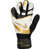 Nike Guanti da portiere unisex Nk Gk Match - Ho23, nero/bianco/MTLC Gold Coin, FJ4862-013, 10
