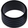 Shurzzesj Anello di gomma di tenuta della racchetta da tennis, anello di gomma elastico della maniglia della racchetta da tennis, impugnatura della racchetta da tennis, copertura assorbente