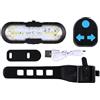 ZEPFJHE Wireless Telecomandi di Controllo Bici Fanale Posteriore Ricaricabili USB Indicatori Biciclette Fanale Posteriore Biciclette Indicatori di Direzione Luce Posteriore Per Night Ridings Lampada