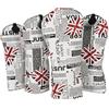 fonefunshop Golf Covers Driver 1 3 5 U Headcovers 4 Piece Set Union Jack Newspaper