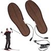 Zestivra Solette Elettriche Riscaldate, Suole Riscaldate Elettriche Riscaldanti - Scaldapiedi Elettrici Riscaldati USB, Solette Scaldapiedi Elettriche, Solette Per Scarpe Riscaldanti Per Campeggio, Sci,