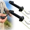 Generic Infila mosche magnetico per pesca a mosca, accessorio da pesca facile da usare per sartiame mosche e tippet rapidamente, strumento compatto universale compatibile con la maggior parte degli ami e
