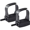 Generic Pedali per cyclette, 9,15 cm, pedali di ricambio per bici da interni, cinghie per cyclette, cyclette e spin, universali, filettatura da 9/16 o 1/2, parti di ricambio per palestra domestica