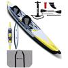 NOARD Kayak Gonfiabile | Tecnologia Drop-Stitch | 420 cm | Massimo Comfort | Grande Capacità di Carico | Accessori Inclusi