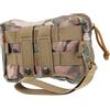 Abaodam Marsupio da Sport in Nailon, Mini Borsa Portaoggetti in Vita con Gancio e Scomparti, per Trekking e Attività All'Aperto