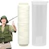 Generic Lenza da pesca in nylon - Filo da pesca trasparente, lenza da pesca in mare | Filo elastico per avvolgere esche, filo da pesca in nylon, attrezzi da pesca, supporto per esche da pesca, cavo elastico,