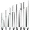COSMO DARTS Fit Shaft Gear canne fisse standard, misura: 4, colore: trasparente