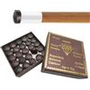 ycezw Punte per Stecca da Biliardo, Punte per Bastoncini da Piscina | Suggerimenti per Bastoncini da Piscina - Kit di Riparazione per Stecche da Biliardo con Custodia, per tavoli da