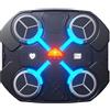 Generico Macchina da Boxe Musicale, Parete Professionale a LED Dinamico a Colori Bluetooth Smart con Musica Elettronica a 12 velocità per Bambini e Adulti per Casa, Interni e Palestre 27x32cm