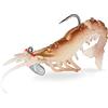 FISHN® GRUMPYcrab 12,5 cm, 13,7 gr, 2 Pezzi - Pesce di Gomma Esca Artificiale Ultra Realistico per la Pesca di lucioperca, luccio, merluzzo Carbonaro, Zappe e Peso Inclusi (Robin Hood)